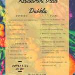 Menu Restaurant Villa Dakhla Dakhla July 2023 280410-521600